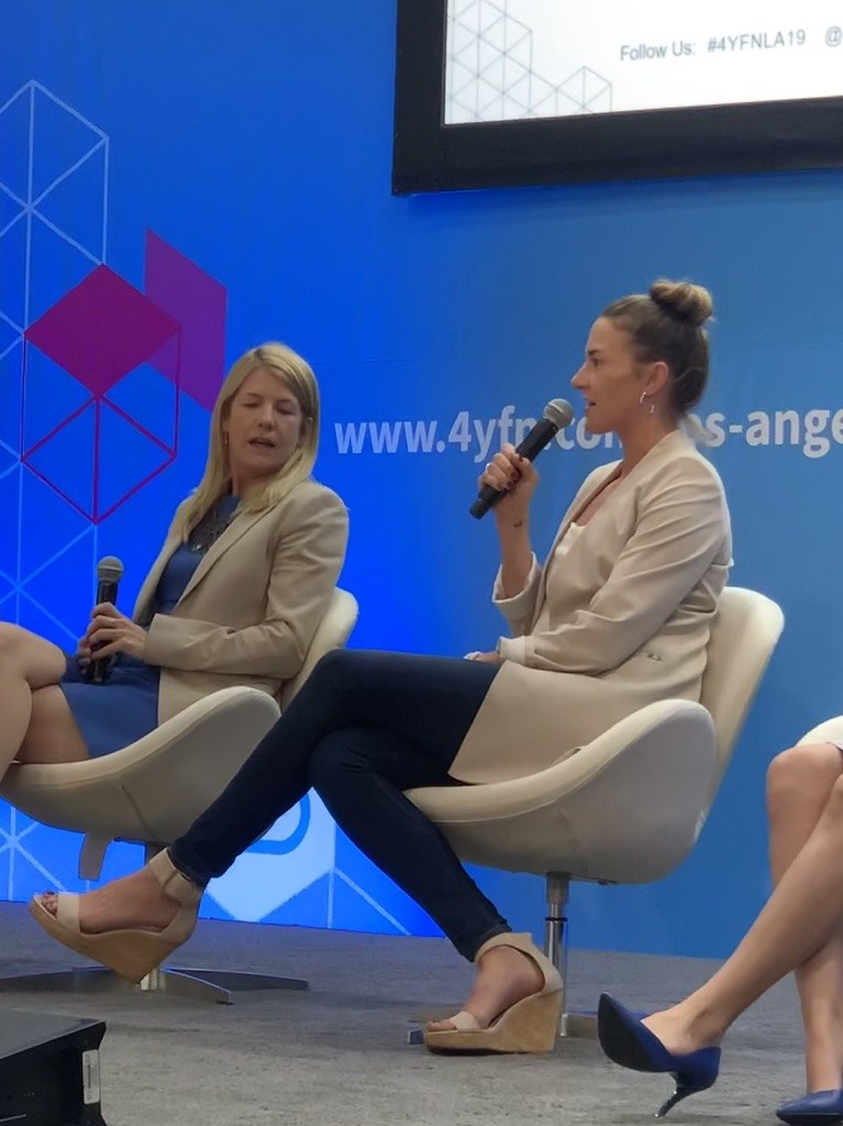 Alex Freyer speaking on a panel