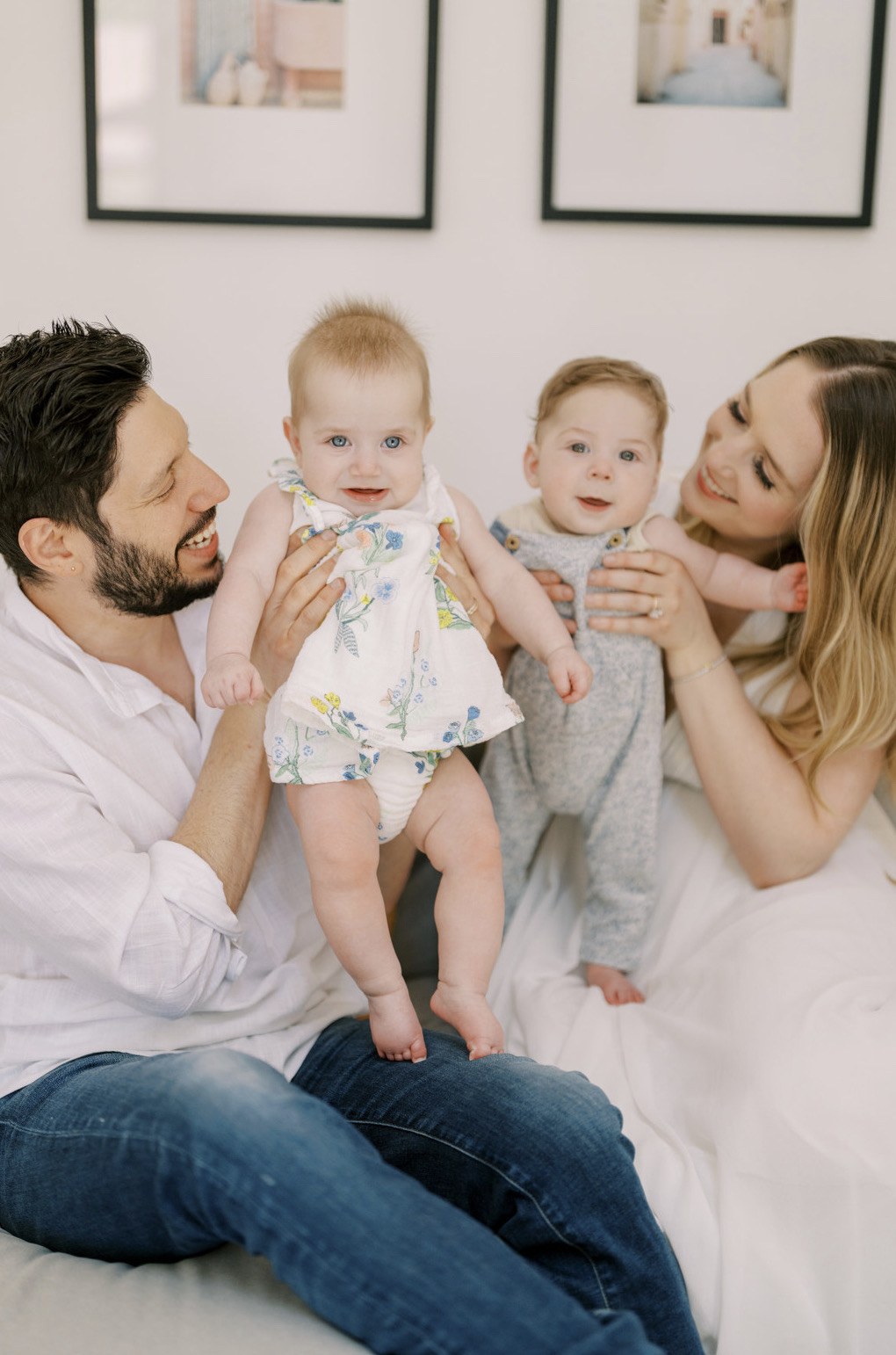 Sophie Epton with her family